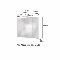 Clearance Spiegelschrank Malmö Spiegelschränke