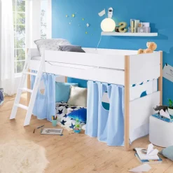 Clearance Spielbett Ylvie 90 x 200 cm Kinder Kinderbetten|Kinderbetten