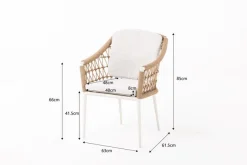 Segarda Gartenstühle|Gartensessel|Stapelsessel Mykonos