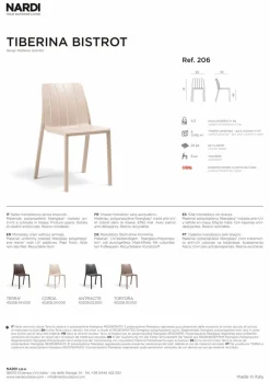 Nardi Gartenstühle|Stapelstuhl Tiberina