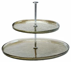 Outlet 2-stöckige Etagere Luzia 29 cm Etageren|Etageren