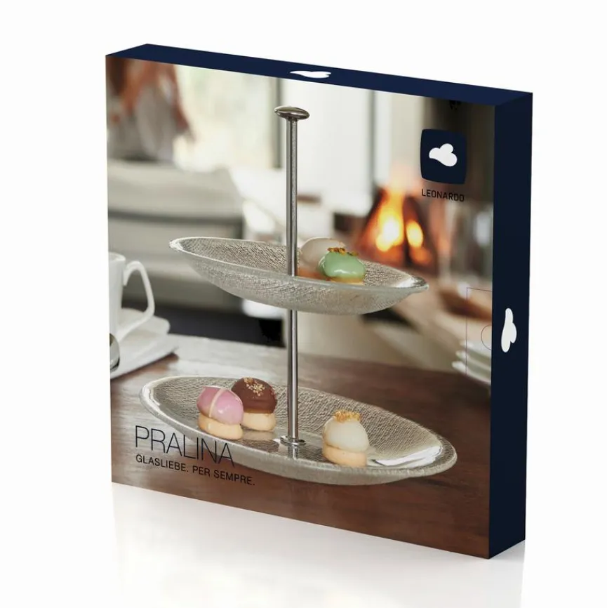 Leonardo Etageren|Etageren|2-stöckige Etagere Pralina 20 cm