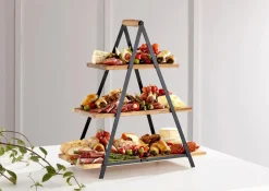 ladelle Etageren|Etageren|3-stöckige Etagere Serve & Share