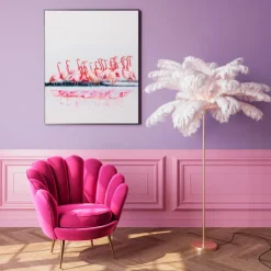 Discount Stehlampe Feather Palm Stehlampen