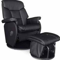 Sessel|Stillstuhl mit Hocker Luna