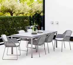 Cane-line Gartenstuhl-Auflagen|Stuhlkissen Breeze 48 x 45,50 cm