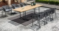 fischer möbel Gartenstuhl-Auflagen|Stuhlkissen Suite Dining Sessel