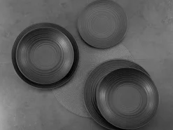 New Tafelservice Lava Stone 12tlg. Geschirr