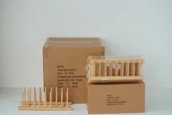 New Tellerständer 34 x 12,5 cm Halterungen