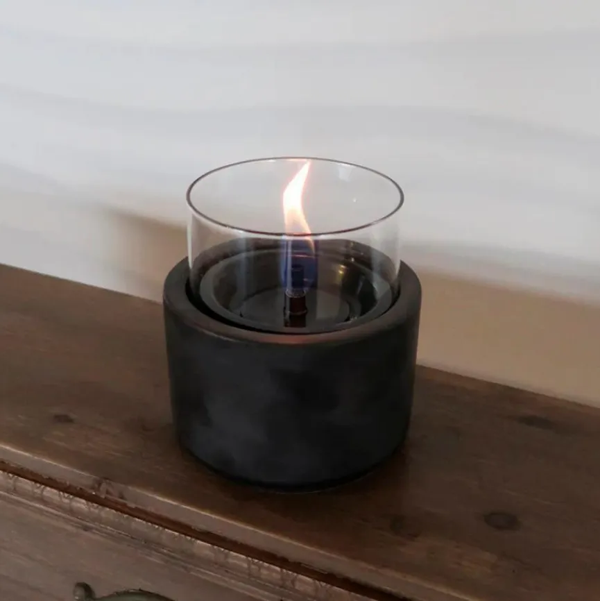 Tenderflame Feuerschalen|Tischfeuer Lotus 12 Concrete