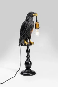 KARE DESIGN Tischleuchte Sitting Crow