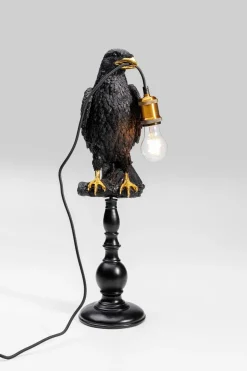 KARE DESIGN Tischleuchte Sitting Crow