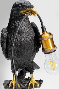KARE DESIGN Tischleuchte Sitting Crow