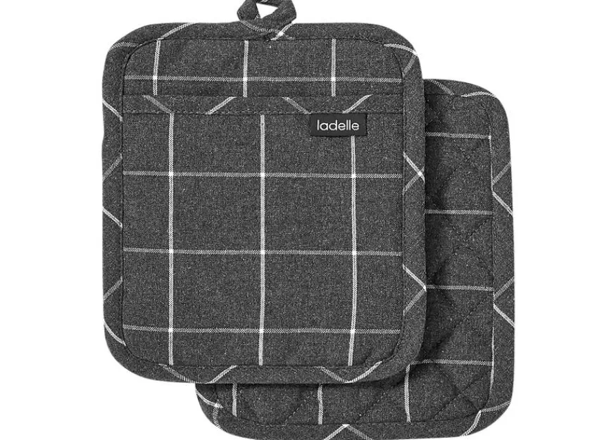 Sale Topflappen Eco Check 2tlg. Ofenhandschuhe