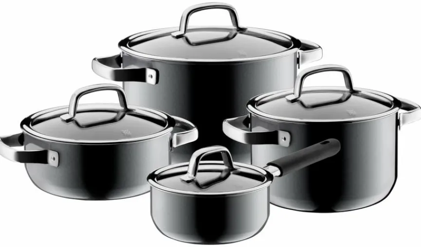 WMF Töpfe|Topfset Fusiontec Platinum 4tlg.