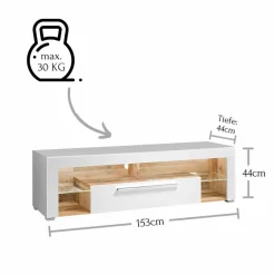 New TV-Lowboard Goal Wohnwände & Tv-Lowboards