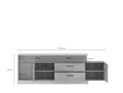 Wójcik Wohnwände & Tv-Lowboards|TV-Lowboard Lagoon