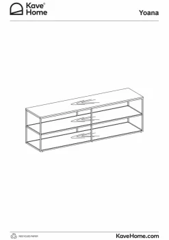 DAHEIM Regale|Kommoden|TV-Lowboard Yoana