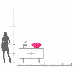 KARE DESIGN Vasen|Vasen|Vase Lips 55263