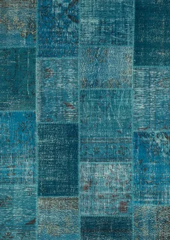 Best Vintage Teppich Patchwork 170 x 240 cm Vintage Teppiche