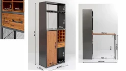 KARE DESIGN Vitrinen|Regale|Vitrine Refugio 83751