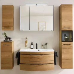 Hot Vitrinen-Hochschrank PE 7045 Badschränke