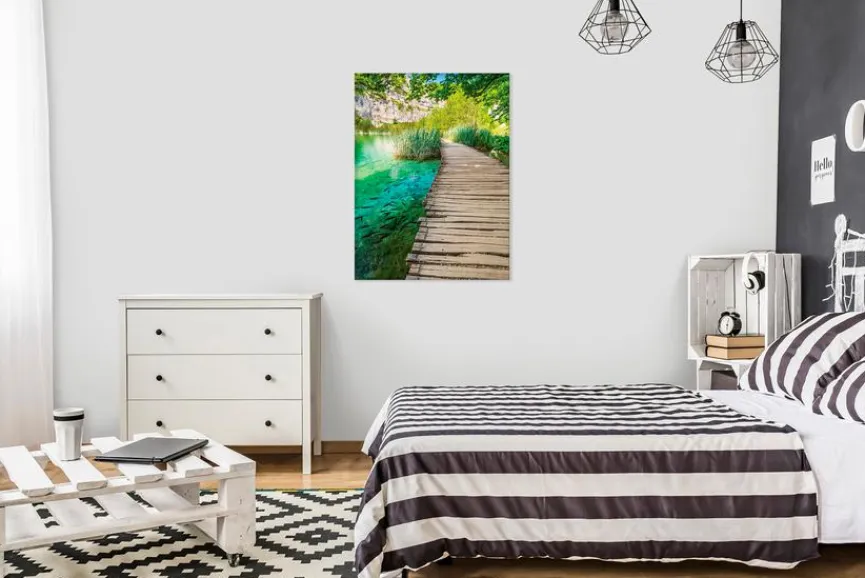 EUROART Bilder Nach Themen|Wandbild 60 x 80 cm Beautiful path II