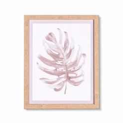 New Wandbild 40 x 50 cm Monstera Blatt II Bilder Ohne Rahmen