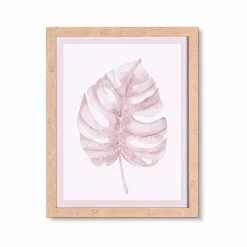 Bilder Ohne Rahmen|Wandbild 40 x 50 cm Monstera Blatt I