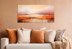 Online Wandbild 55 x 115 cm Abstract Landscape I Bilder Ohne Rahmen