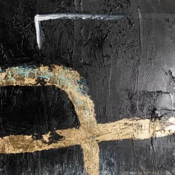 Wandbild 60 x 60 cm Abtrakt Schwarz - I Bilder Ohne Rahmen|Bilder Nach Themen