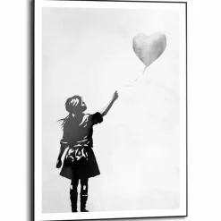 Reinders Bilder Mit Rahmen|Wandbild 50 x 70 cm Balloon Girl