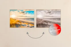 EUROART Bilder Mit Rahmen|Wandbild 60 x 80 cm Baltic Sea IV