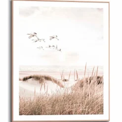Wandbild 40 x 50 cm Botanical Beach Bilder Mit Rahmen