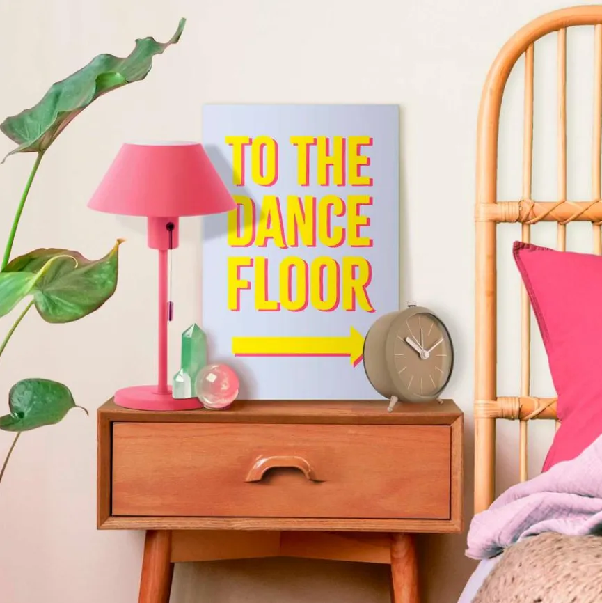 Reinders Wandbild 20 x 30 cm Dancefloor