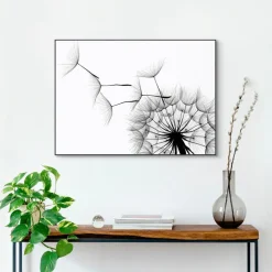 Best Wandbild 70 x 50 cm Dandelion Bilder Mit Rahmen|Bilder Nach Themen