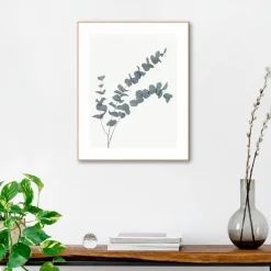 Best Wandbild 40 x 50 cm Eucalyptus Bilder Mit Rahmen|Bilder Nach Themen