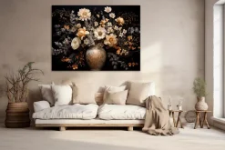 Discount Wandbild 100 x 135 cm Floral Composition II Bilder Ohne Rahmen