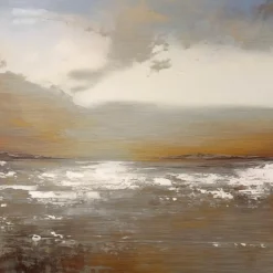 Outlet Wandbild 50 x 50 cm Golden Beach II Bilder Ohne Rahmen