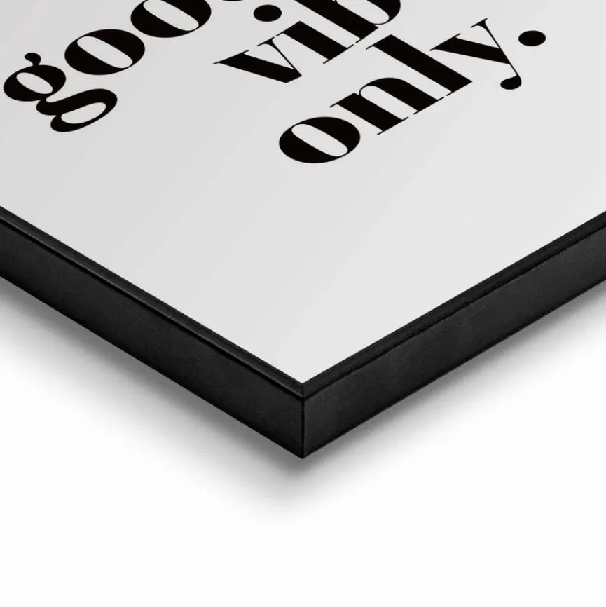 Reinders Bilder Mit Rahmen|Bilder Nach Themen|Wandbild 50 x 50 cm Good Vibes