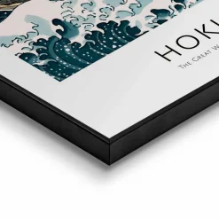 Reinders Bilder Mit Rahmen|Wandbild 30 x 40 cm Hokusai