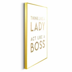 Best Wandbild 30 x 40 cm Lady Boss Bilder Mit Rahmen|Bilder Nach Themen