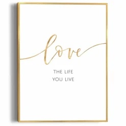 Reinders Wandbild 30 x 40 cm Life is Love