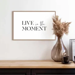 Reinders Wandbild 30 x 20 cm Live in the Moment