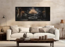 Best Wandbild 50 x 120 cm Lost Villa VIII Bilder Mit Rahmen