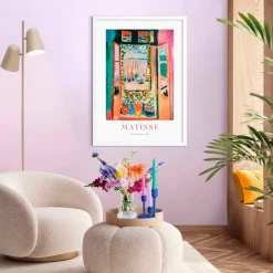 Outlet Wandbild 50 x 70 cm Matisse Window Bilder Mit Rahmen