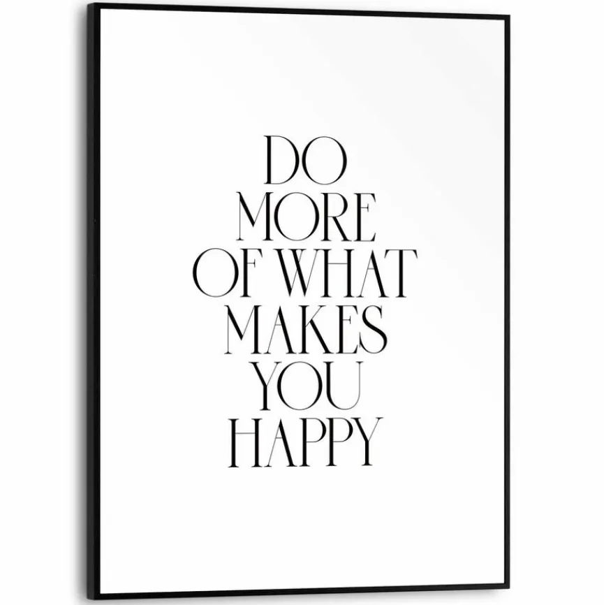 Reinders Bilder Mit Rahmen|Wandbild 30 x 40 cm More Happiness