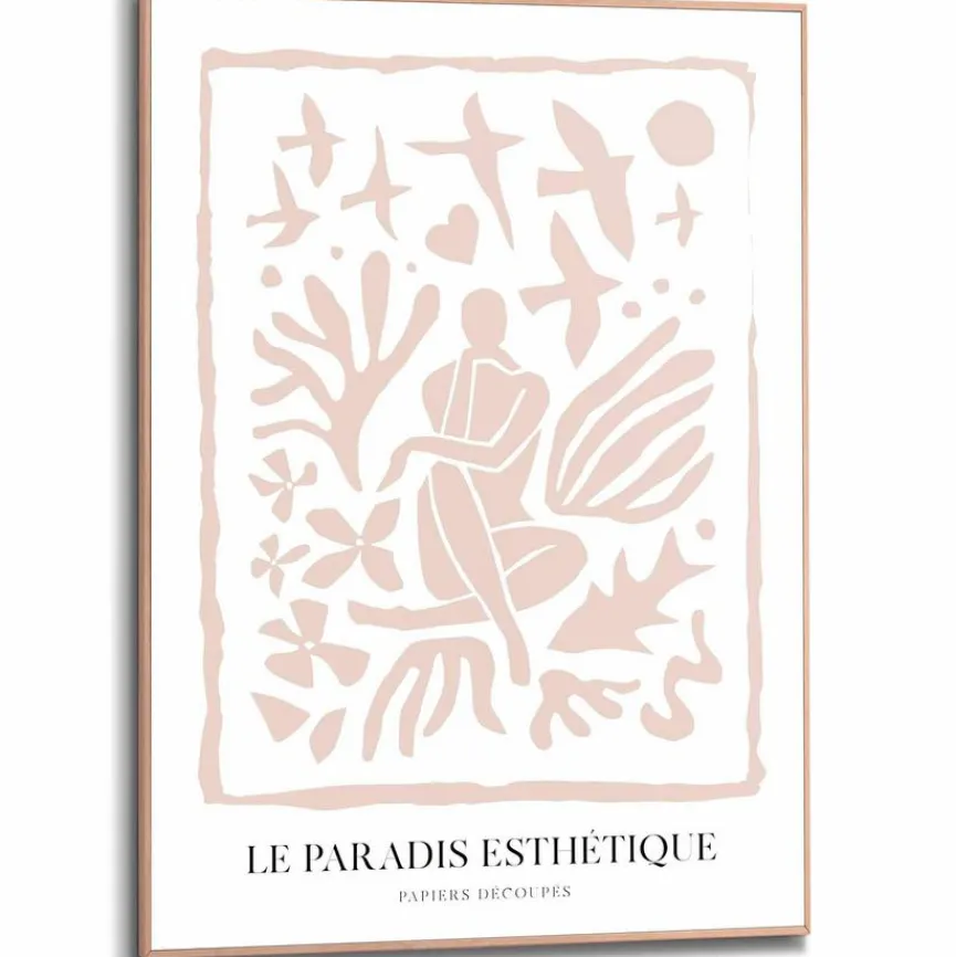 Reinders Bilder Mit Rahmen|Wandbild 50 x 70 cm Papiers Découpés