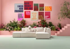 KARE DESIGN Bilder Mit Rahmen|Bilder Nach Themen|Wandbild 40 x 60 cm Red Flag 56791