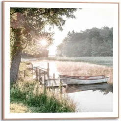 Outlet Wandbild 50 x 50 cm Rise an Shine Bilder Mit Rahmen